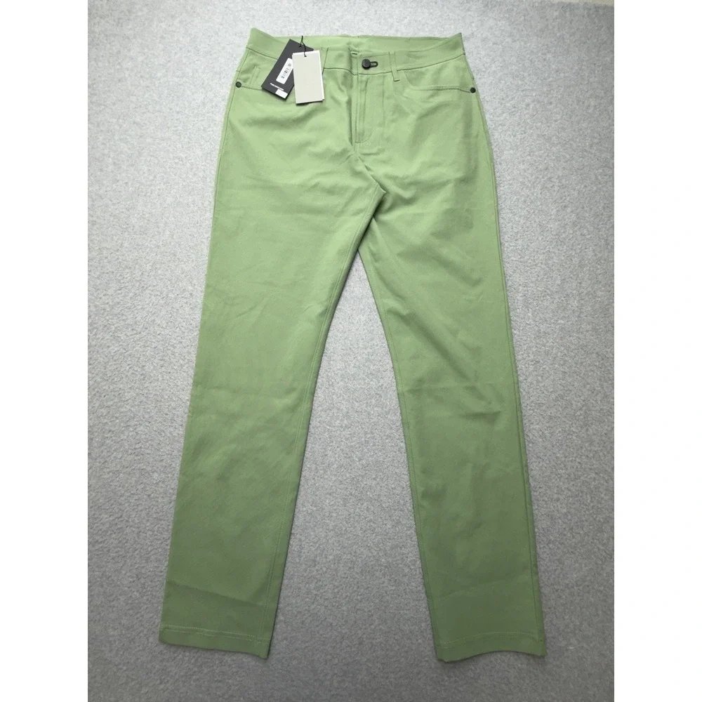 Public Rec Workday Pant 2.0 Mens 32x34 Clover Green Straight Leg Stretch NWT